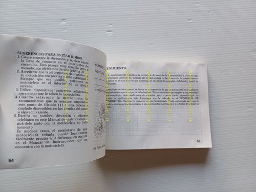 Honda VFR 750 F 1993-94 manuale uso libretto istruzioni originale …