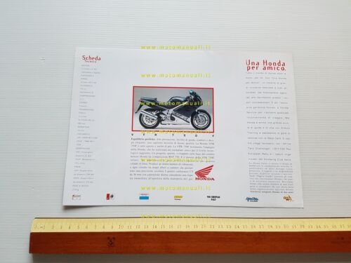 Honda VFR 750 F 1993 depliant italiano originale