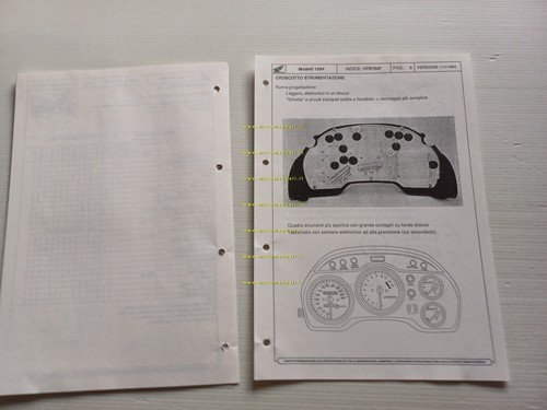 Honda VFR 750 F 1994 presentazione per la rete vendita …