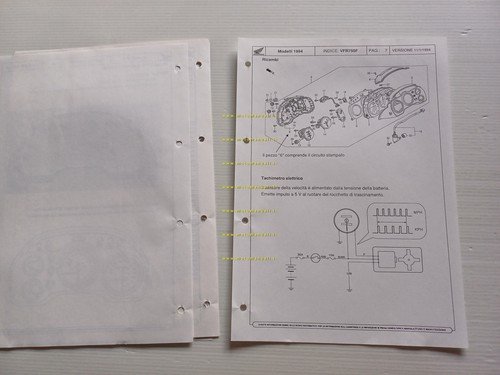 Honda VFR 750 F 1994 presentazione per la rete vendita …
