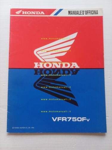 Honda VFR 750 F 1996 aggiornamento SUPPLEMENTO manuale officina originale