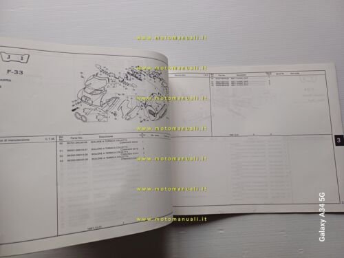 Honda VFR 750 R (RC 30) 1987 catalogo ricambi originale …