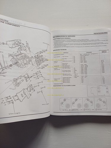 HONDA VFR 800 - VFR 800 ABS 2001-02 manuale officina …