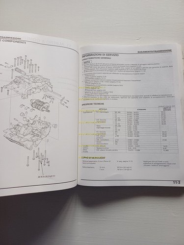 HONDA VFR 800 - VFR 800 ABS 2001-02 manuale officina …