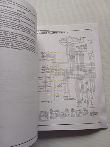 HONDA VFR 800 A 2005 AGGIORNAMENTO manuale officina italliano originale
