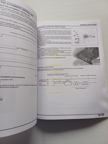 HONDA VFR 800 A 2005 AGGIORNAMENTO manuale officina italliano originale