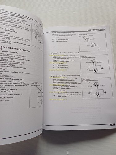 HONDA VFR 800 A 2005 AGGIORNAMENTO manuale officina italliano originale