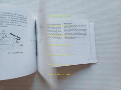 Honda VT 1100 C 1993 Manuale Uso Manutenzione ITALIANO originale