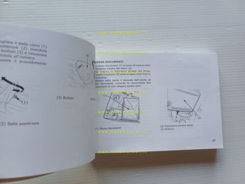 Honda VT 1100 C 1993 Manuale Uso Manutenzione ITALIANO originale