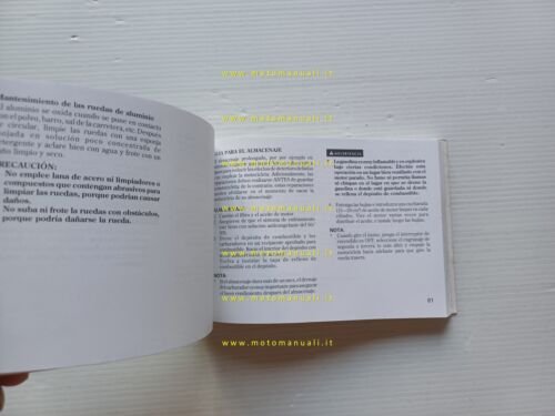 Honda VT 1100 C 1993 Manuale Uso Manutenzione ITALIANO originale