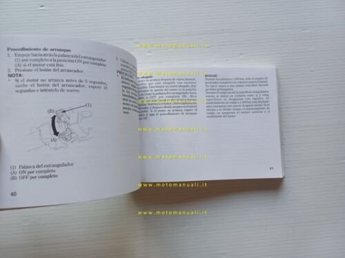 Honda VT 1100 C 1993 Manuale Uso Manutenzione ITALIANO originale