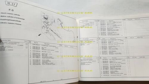 HONDA VT 1100 C SHADOW 1987 catalogo ricambi ORIGINALE Spare …