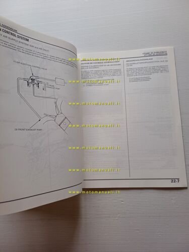 Honda VT 1100 C VARIANTI 1993 manuale officina originale