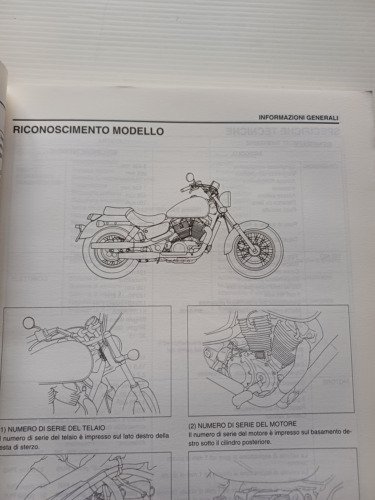 Honda VT 1100 C2 1995 manuale officina italiano originale workshop …