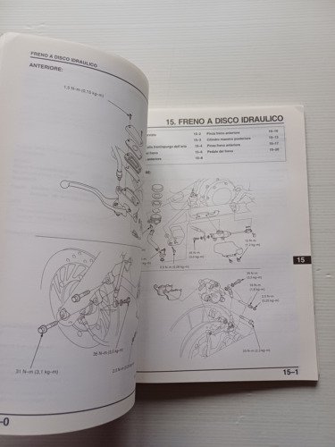 Honda VT 1100 C2 1995 manuale officina italiano originale workshop …