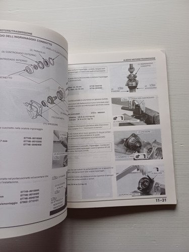 Honda VT 1100 C2 1995 manuale officina italiano originale workshop …