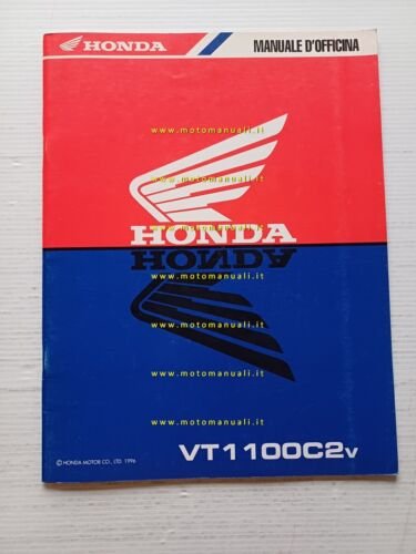 Honda VT 1100 C2 VARIANTI 1996 manuale officina ITALIANO originale