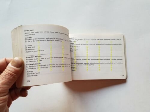 Honda VT 500 E 1983 manuale uso manutenzione moto originale …