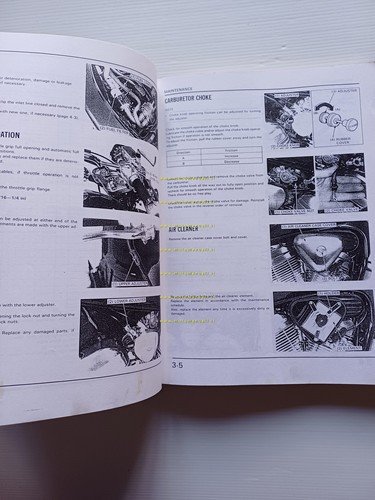 HONDA VT 600 C 1988 manuale officina inglese originale