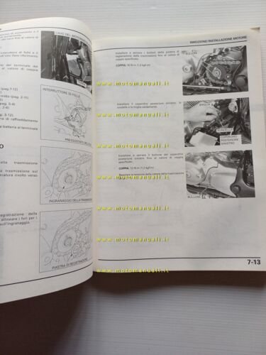 Honda VT 600 C 1997 manuale officina ITALIANO originale