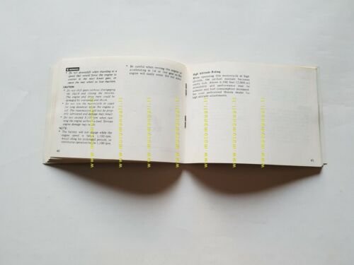 Honda VT 700 C Shadow 1985 manuale uso inglese originale …