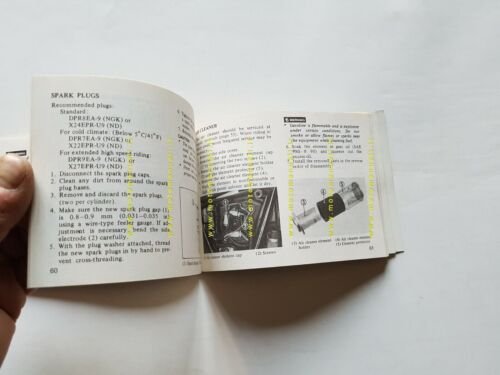 Honda VT 700 C Shadow 1985 manuale uso inglese originale …