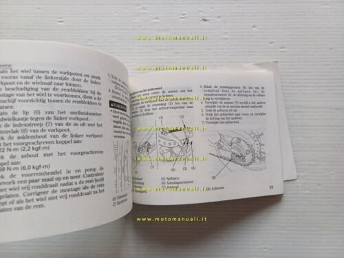 Honda VT 750 C Shadow 2000 manuale uso manutenzione libretto …