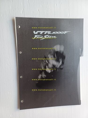 Honda VTR 1000 F 1997 presentazione per la rete vendita …