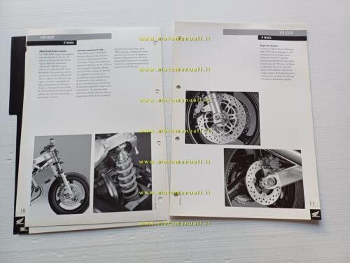 Honda VTR 1000 F 1997 presentazione per la rete vendita …