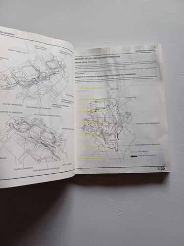 Honda VTR 1000 SP 2000 manuale officina riparazione italiano originale