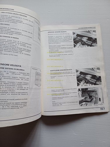 Honda VTR 1000 SP 2000 manuale officina riparazione italiano originale
