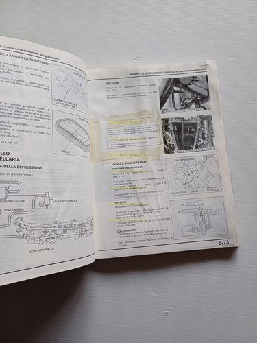 Honda VTR 1000 SP 2000 manuale officina riparazione italiano originale