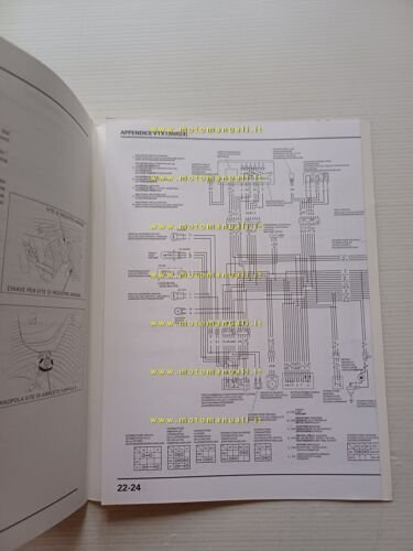 Honda VTX 1300 S VARIANTI 2003 manuale officina ITALIANO originale
