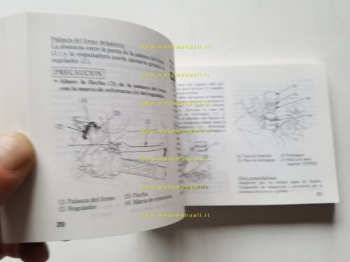 Honda XL 1000 V Varadero 1998 manuale uso manutenzione originale …