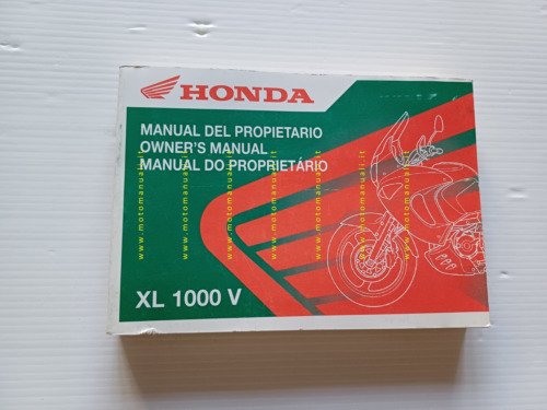 Honda XL 1000 V Varadero 2001 manuale uso libretto istruzioni …