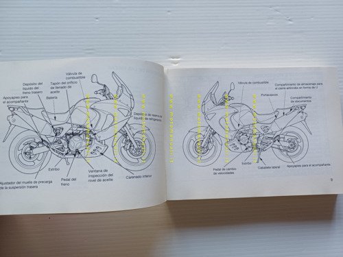 Honda XL 1000 V Varadero 2001 manuale uso libretto istruzioni …