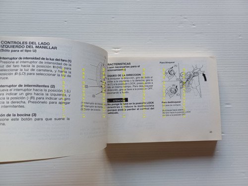 Honda XL 1000 V Varadero 2001 manuale uso libretto istruzioni …