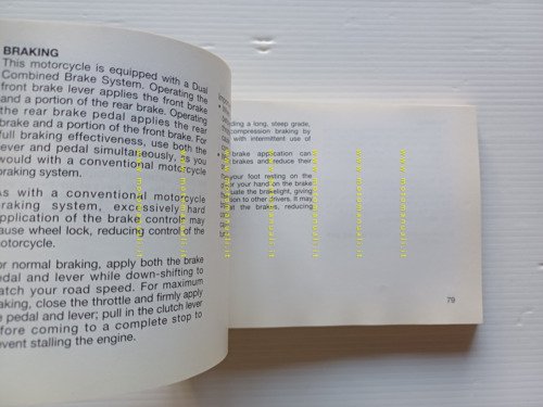 Honda XL 1000 V Varadero 2002-3 manuale uso libretto istruzioni …