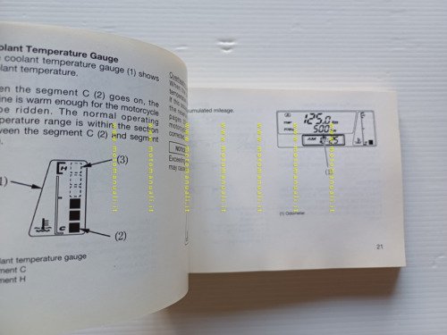 Honda XL 1000 V Varadero 2002-3 manuale uso libretto istruzioni …