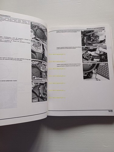 HONDA XL 1000 V VARADERO 2003 manuale officina originale italliano