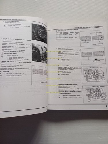 HONDA XL 1000 V VARADERO 2003 manuale officina originale italliano