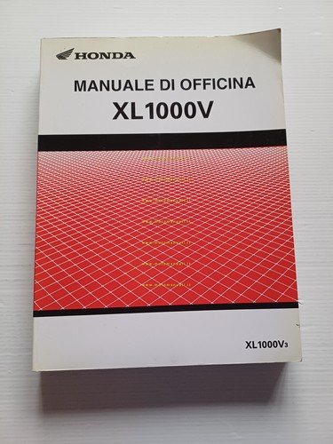 HONDA XL 1000 V VARADERO 2003 manuale officina originale italliano