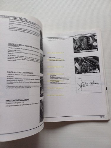HONDA XL 1000 V VARADERO 2003 manuale officina originale italliano