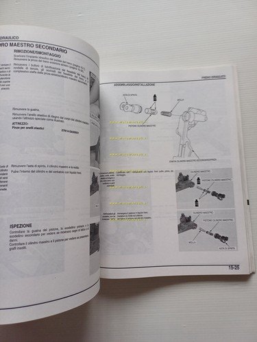 HONDA XL 1000 V VARADERO 2003 manuale officina originale italliano