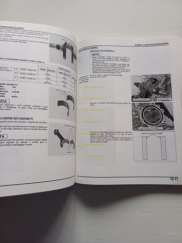 HONDA XL 1000 V VARADERO 2003 manuale officina originale italliano