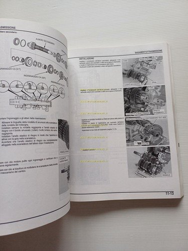 HONDA XL 1000 V VARADERO 2003 manuale officina originale italliano