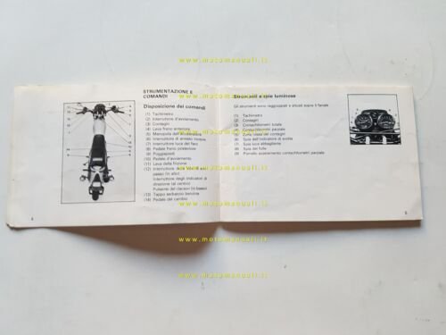 Honda XL 125 1982 manuale uso manutenzione libretto italiano originale