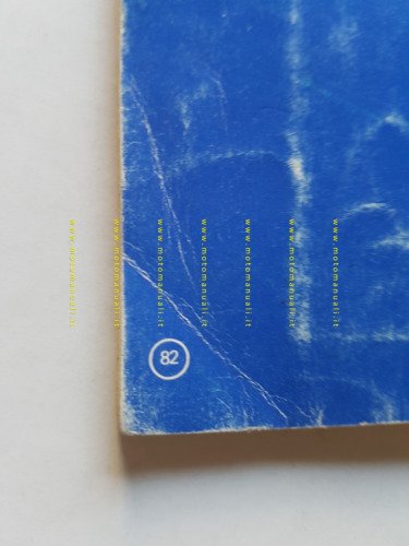 Honda XL 125 1982 manuale uso manutenzione libretto italiano originale