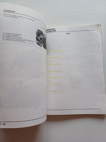 HONDA XL 125 R - XL 200 R 1984-85 manuale …