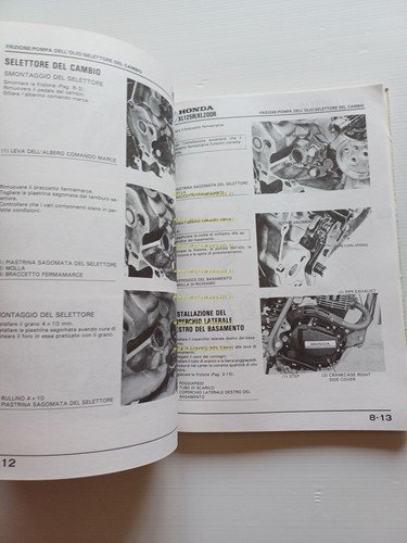 HONDA XL 125 R - XL 200 R 1984-85 manuale …